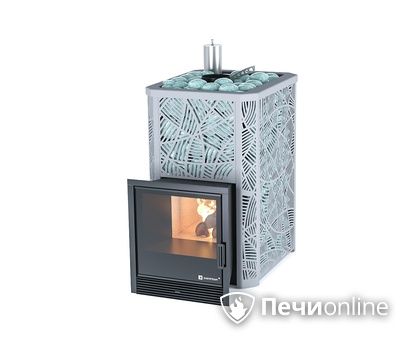 Дровяная печь-каменка ИзиСтим Ялта 15 (Модерн), AISI 321 в Астрахани